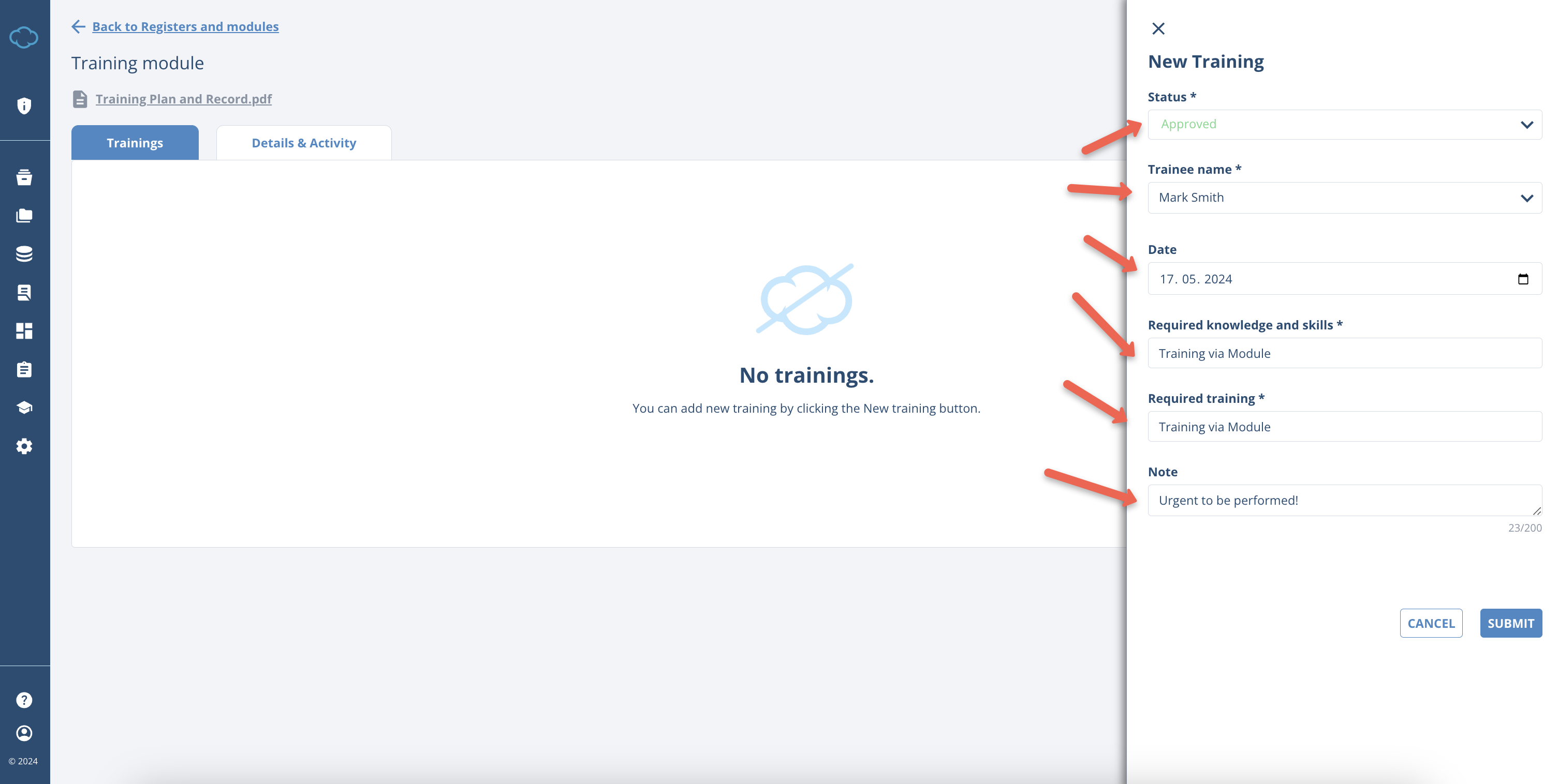 Training Module Advisera Help Center Training Module Advisera Help Center