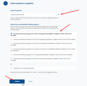 How to display lessons in other languages? - Advisera Help Center
