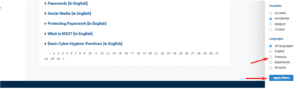 How to display lessons in other languages? - Advisera Help Center