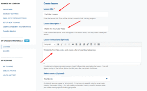 How to upload videos - Advisera Help Center