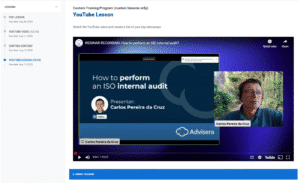 How to upload videos - Advisera Help Center