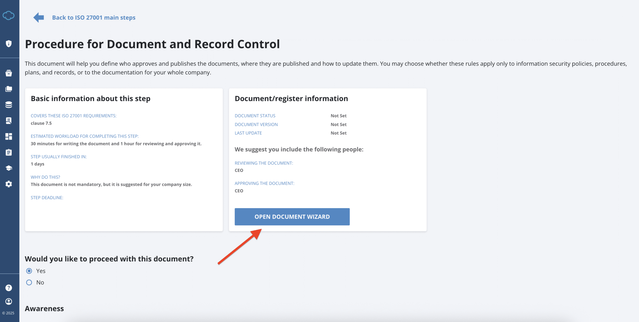 Working with Documents in Conformio Working with Documents in Conformio - Advisera Help Center
