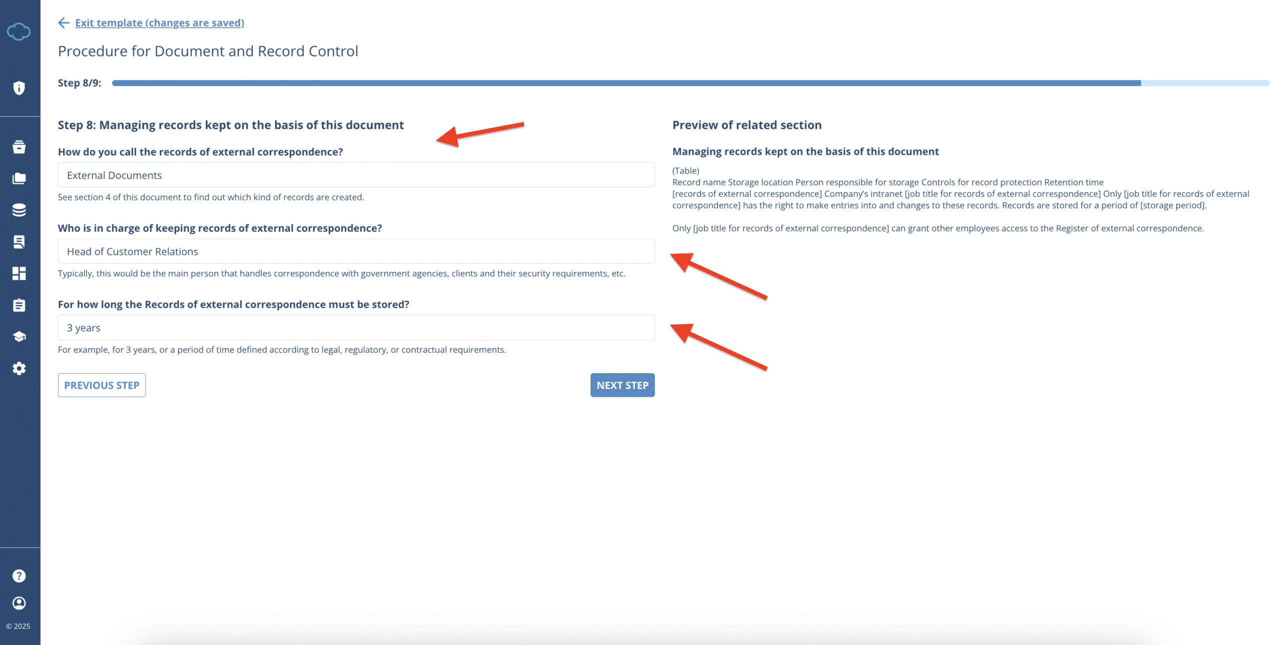 Working with Documents in Conformio Working with Documents in Conformio - Advisera Help Center