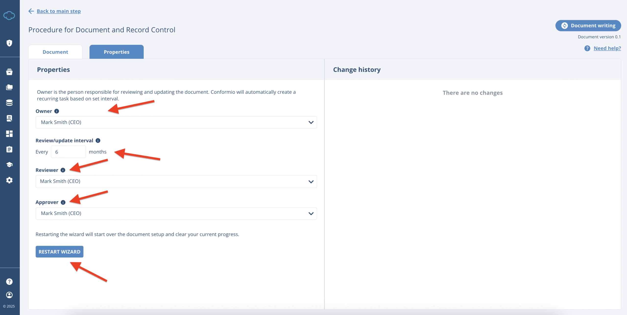 Working with Documents in Conformio Working with Documents in Conformio - Advisera Help Center