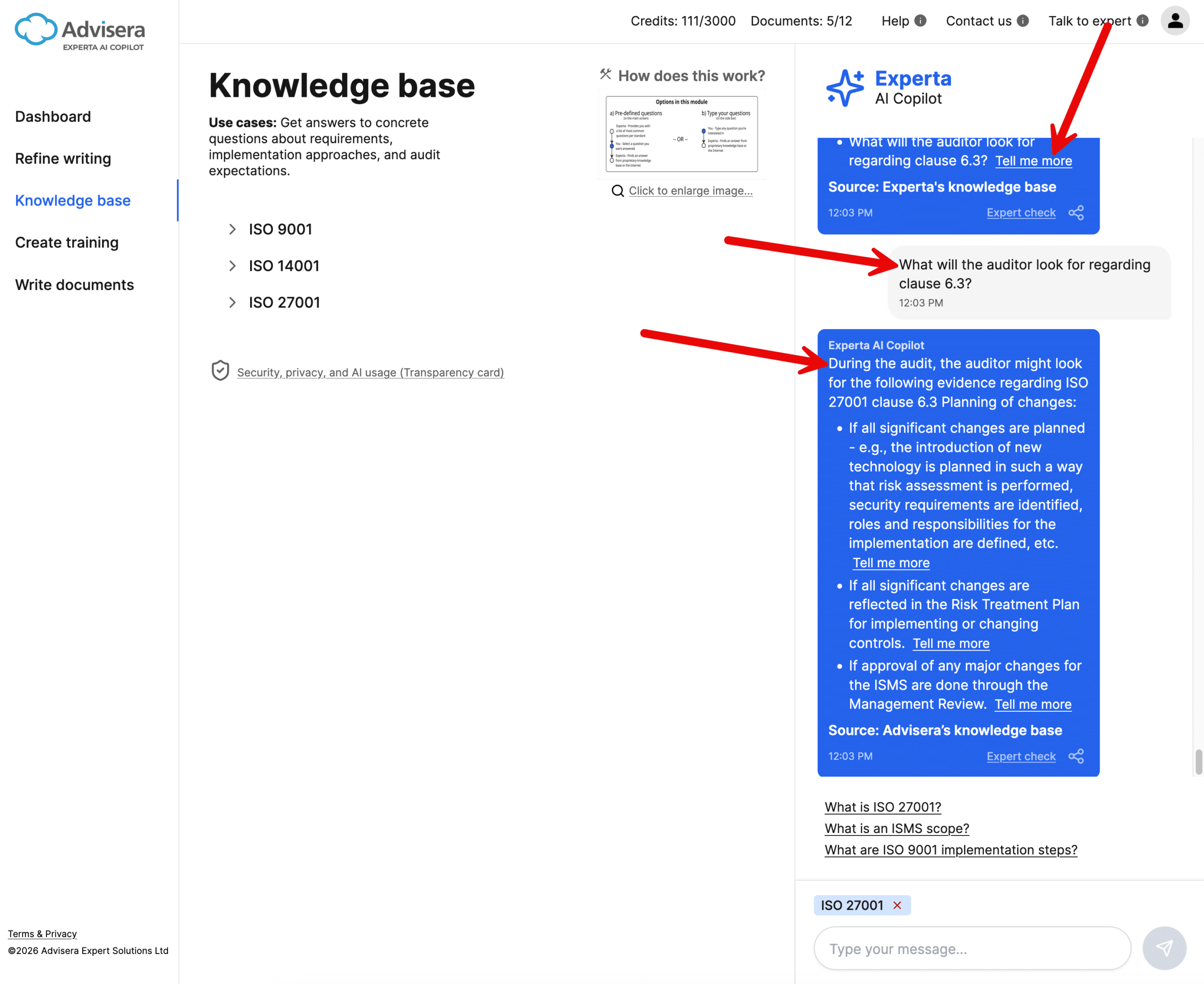 How to use the module Knowledge base How to use the module Knowledge base - Advisera Help Center