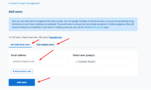 User groups User groups - Advisera Help Center